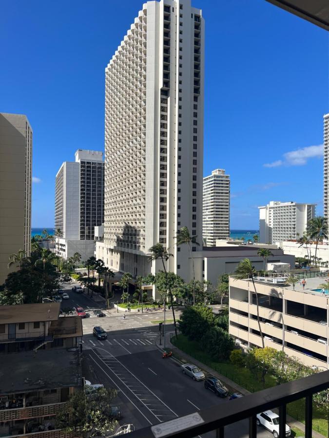 ホノルル Waikiki Sunsetアパートホテル エクステリア 写真